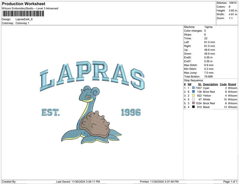 Lapras Est