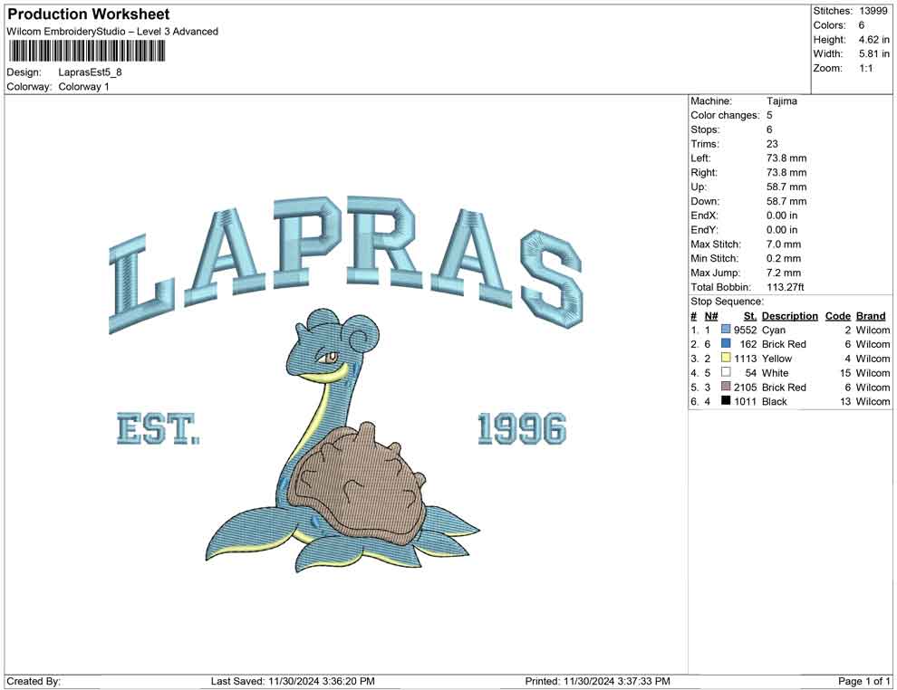 Lapras Est