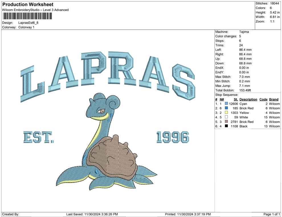 Lapras Est