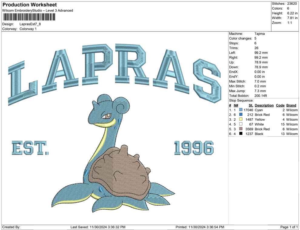 Lapras Est