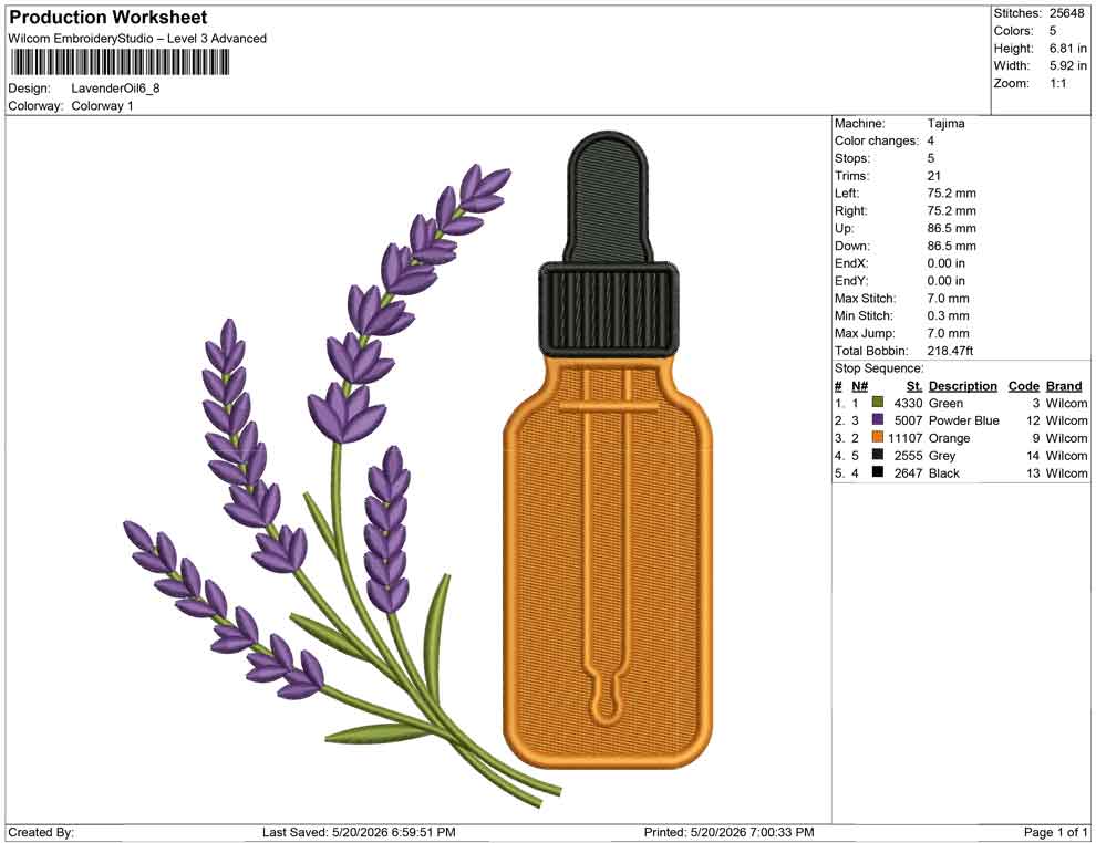 Lavender Oil