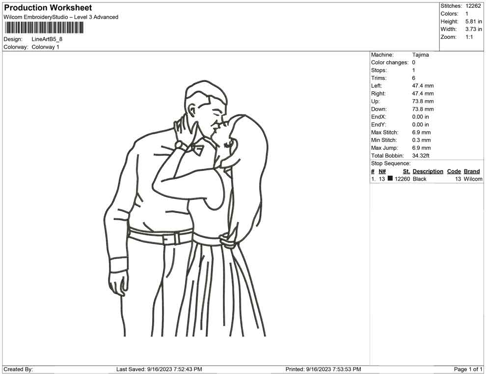Line Art B