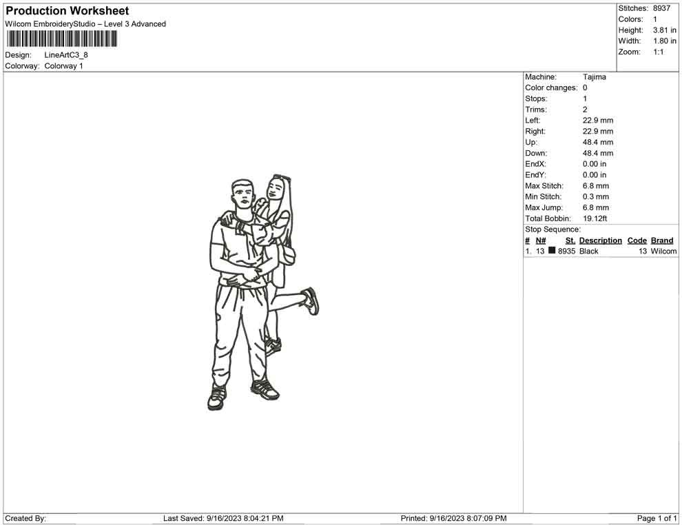 Line Art C