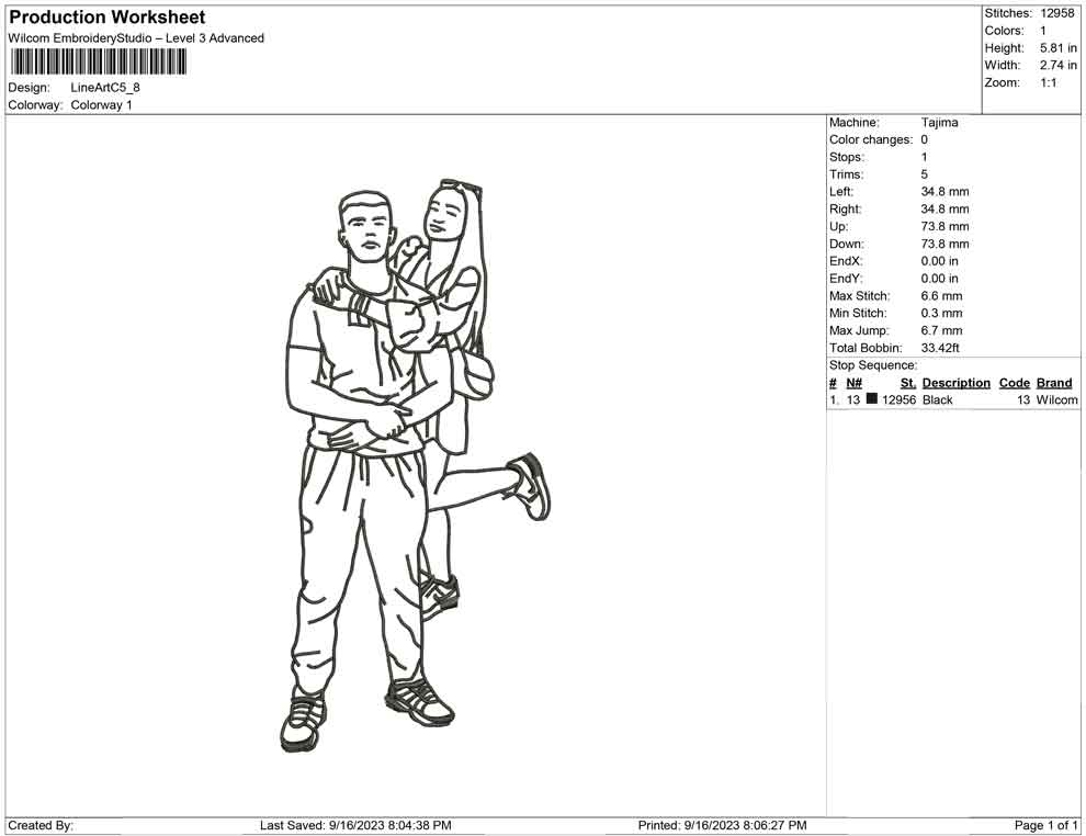 Line Art C