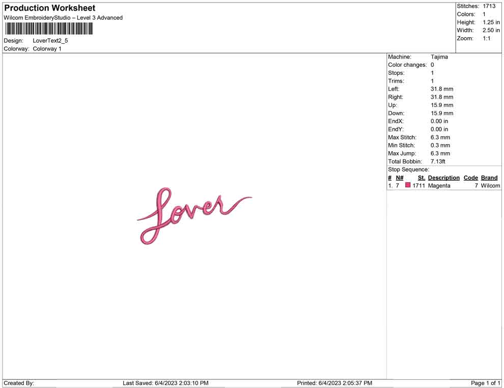 Lover Text