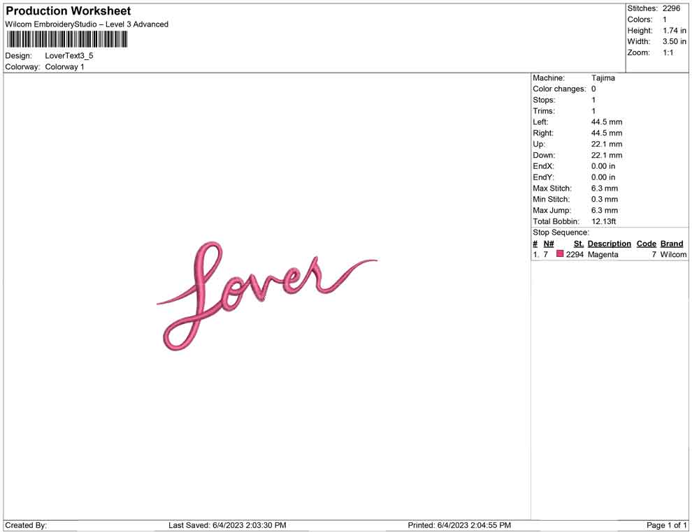 Lover Text