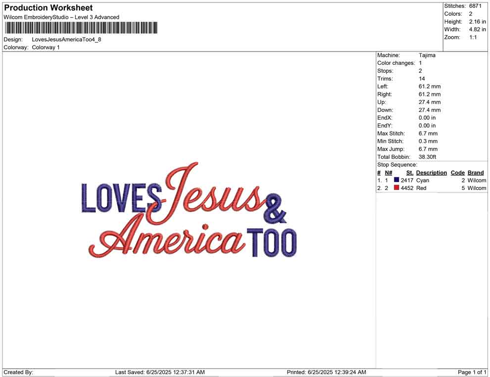 Loves Jesus America Too