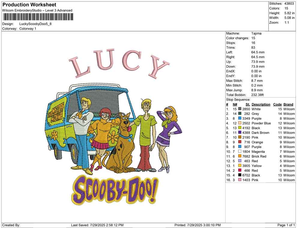 Lucky Scooby Doo