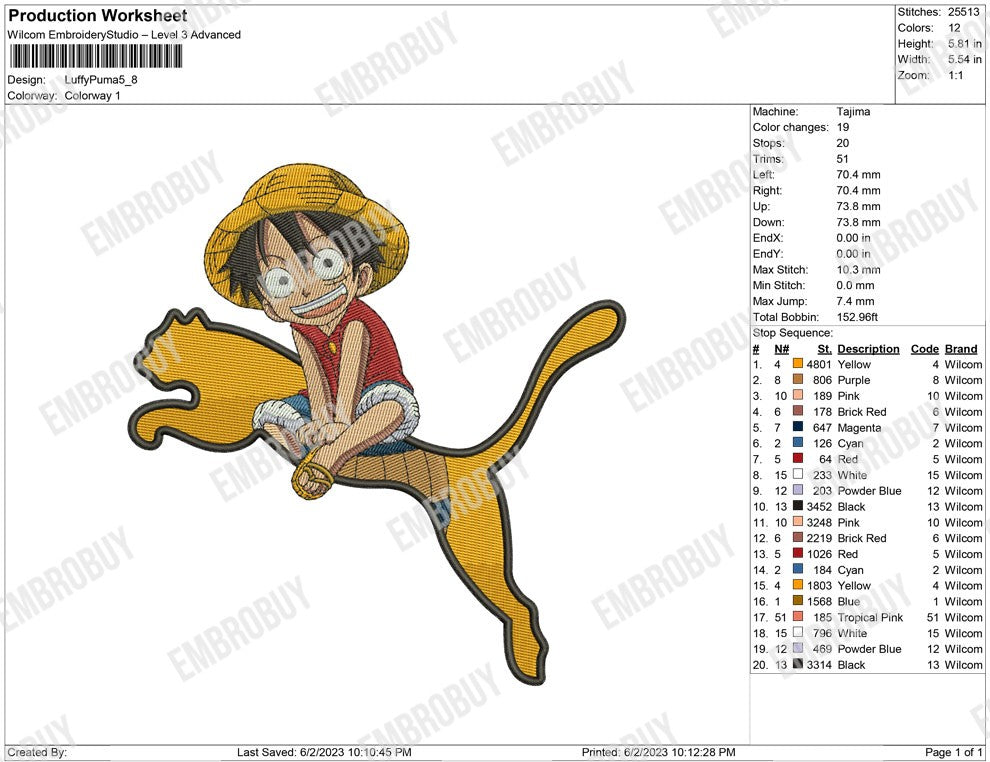 Luffy Puma