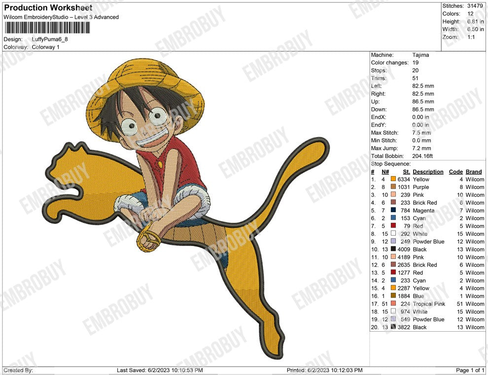 Luffy Puma