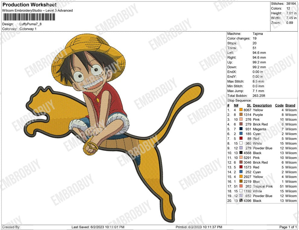 Luffy Puma