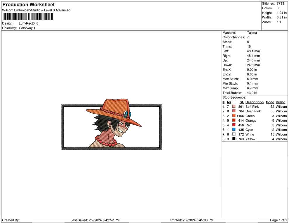 Luffy Rectangle