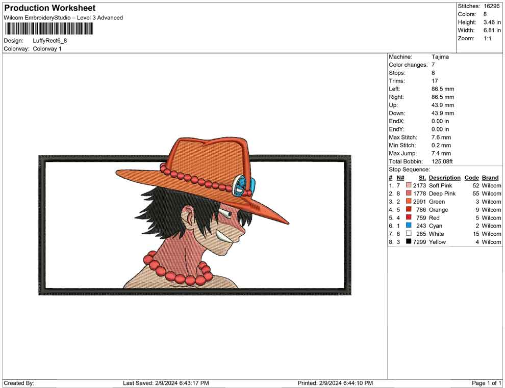 Luffy Rectangle