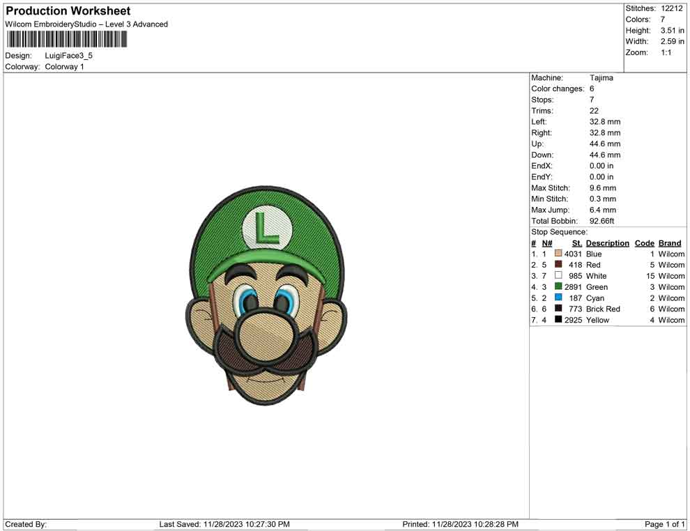 Luigi Face