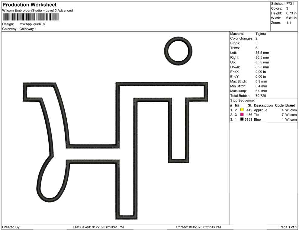 MW Applique