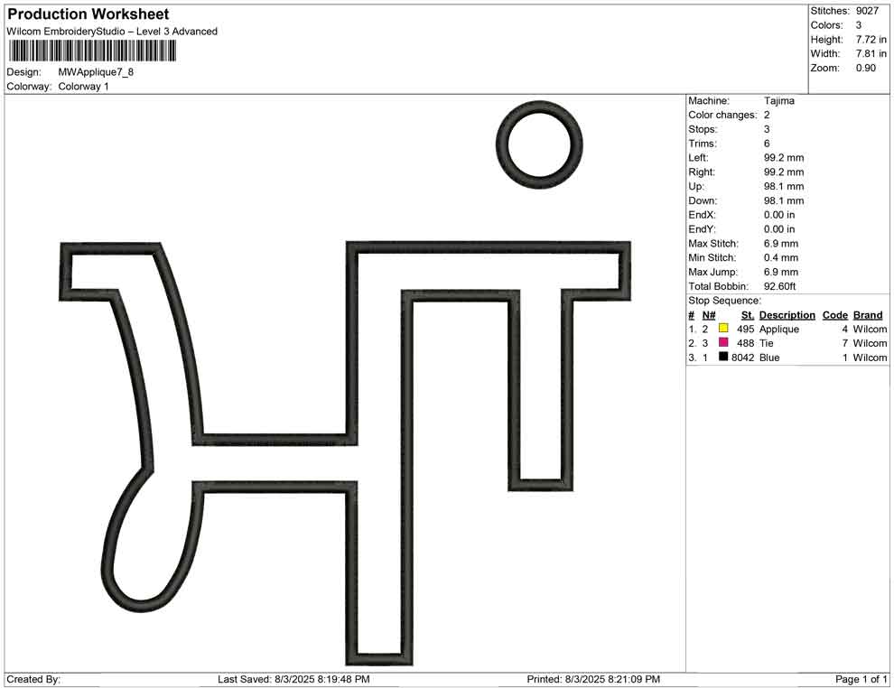 MW Applique
