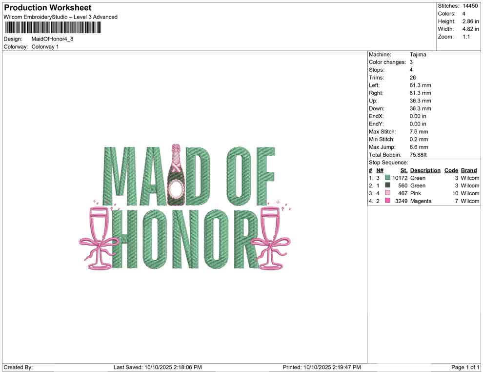 Maid Of Honor