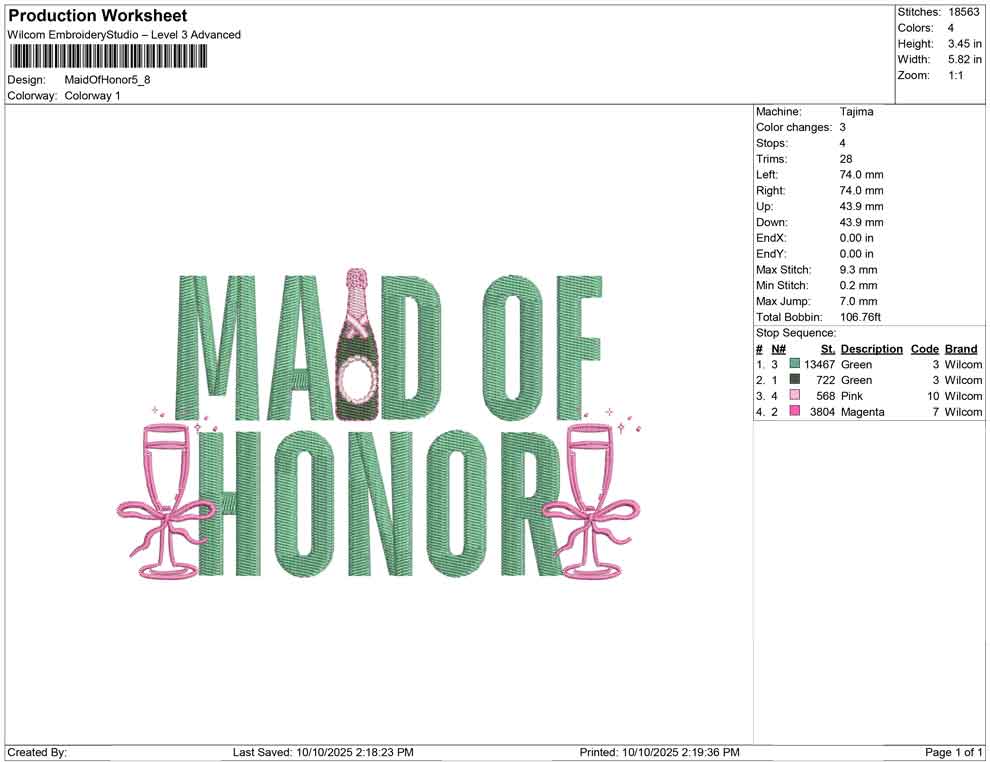 Maid Of Honor