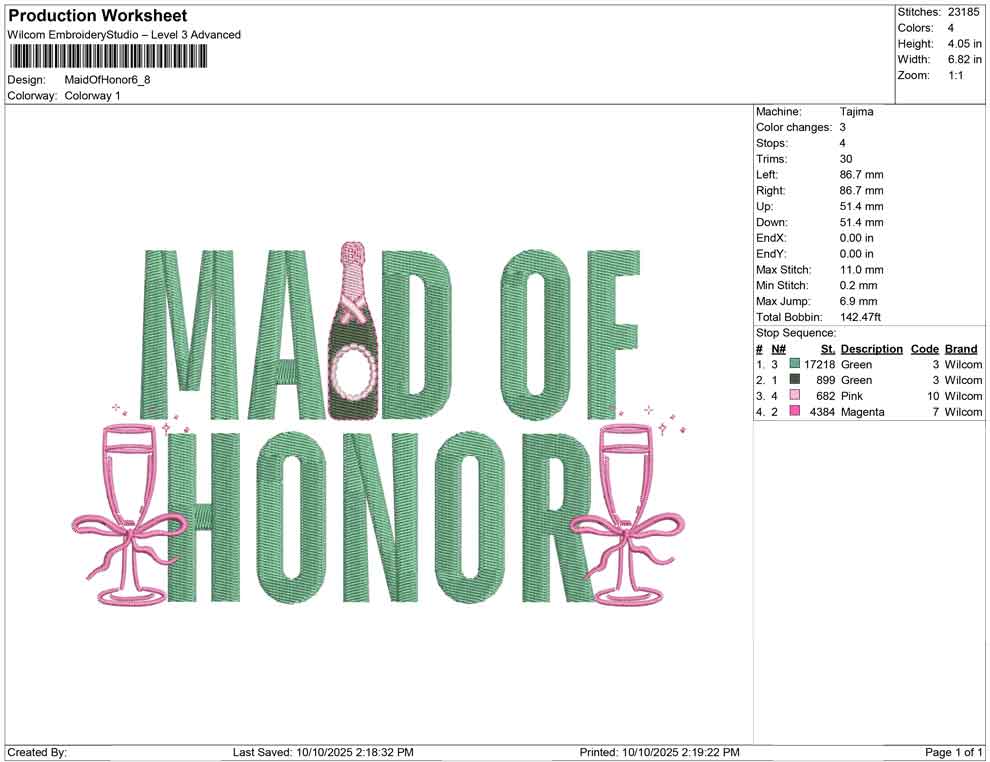 Maid Of Honor