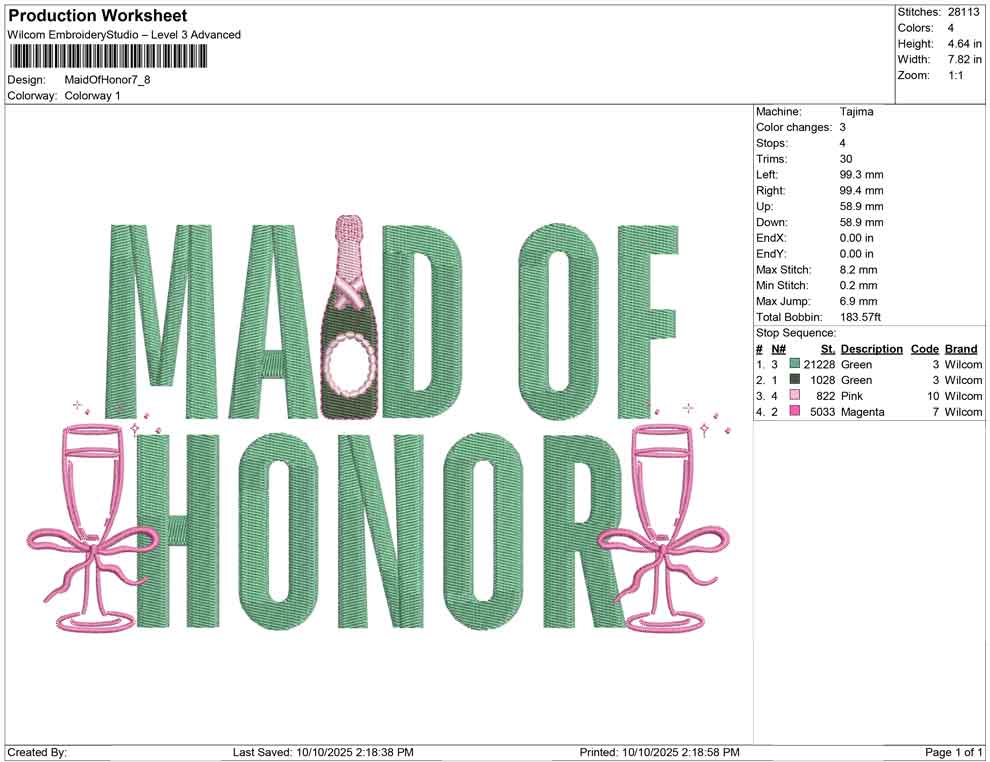 Maid Of Honor