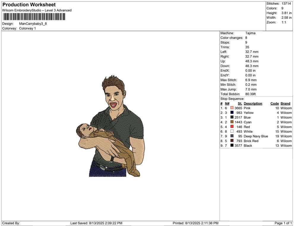 Man Carry baby