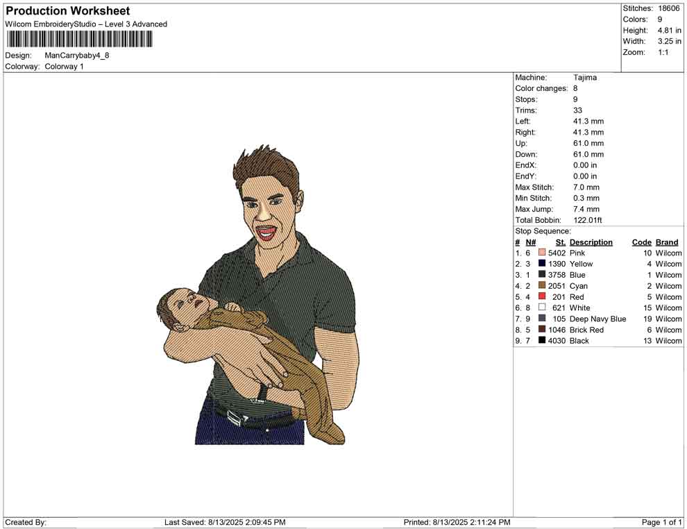 Man Carry baby