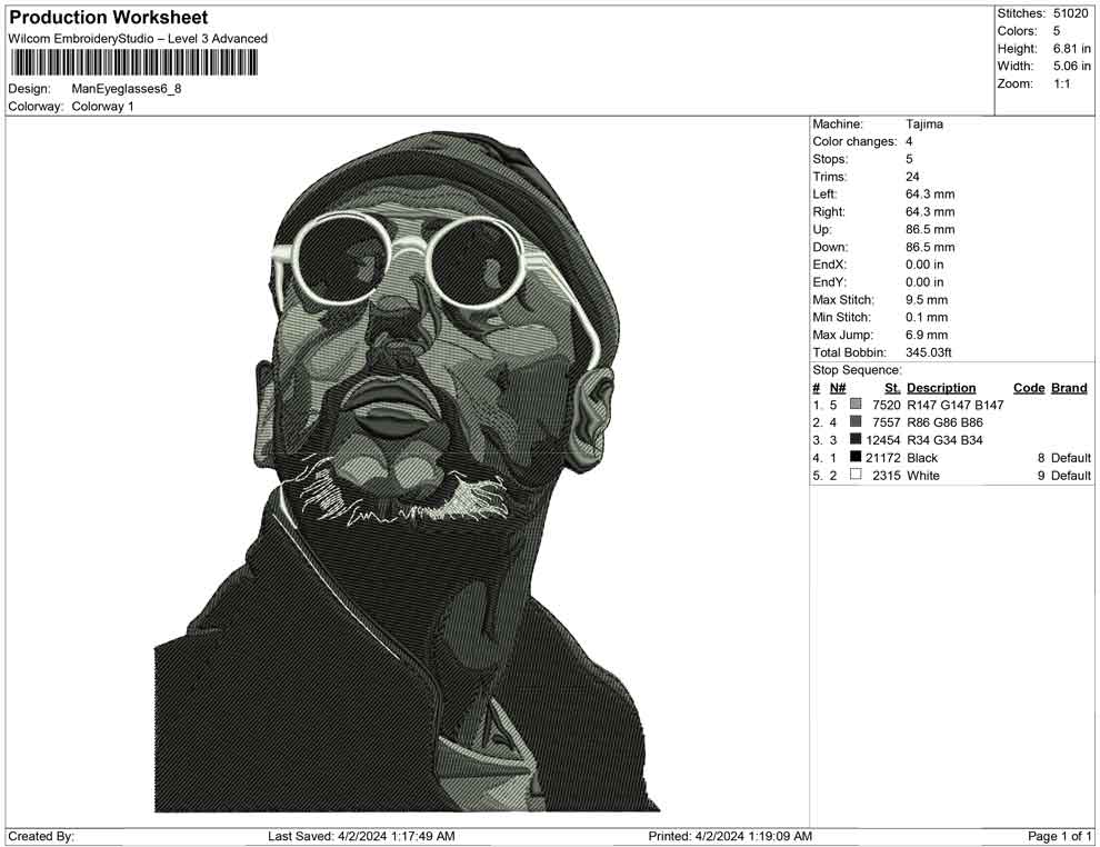 Man Eyeglasses
