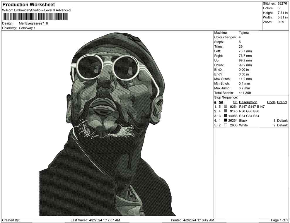 Man Eyeglasses