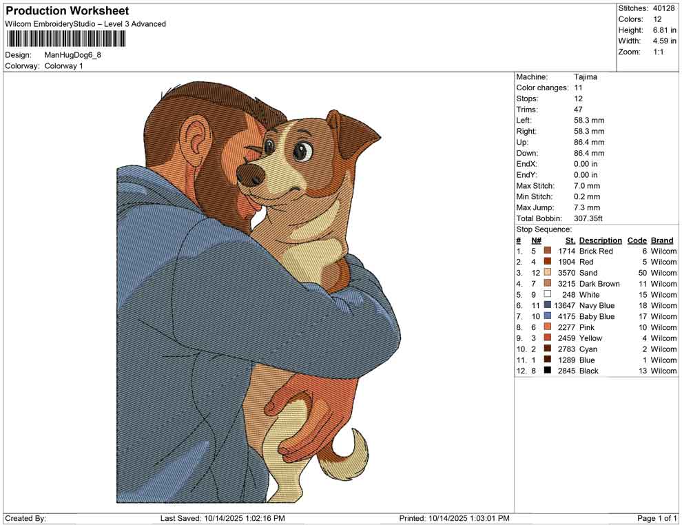 Man Hug Dog