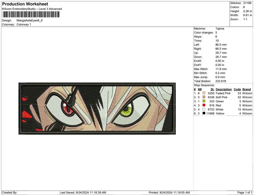 Manga Asta Eyes