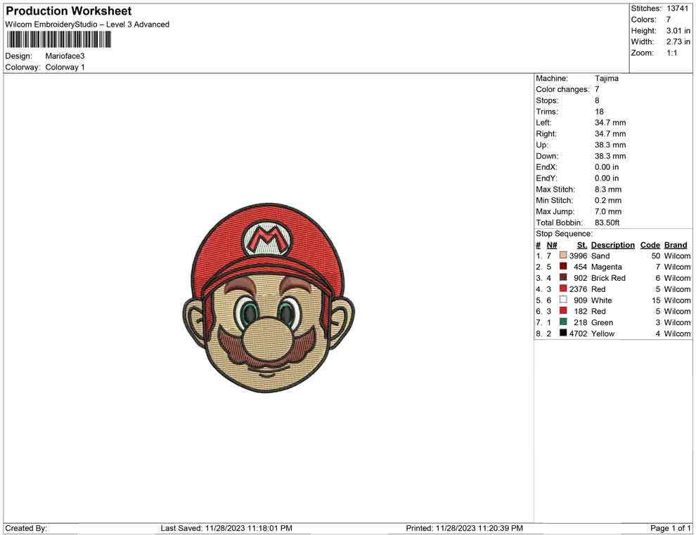 Mario Face