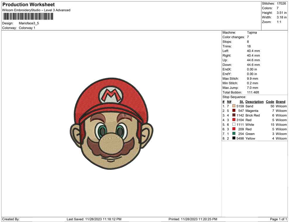 Mario Face