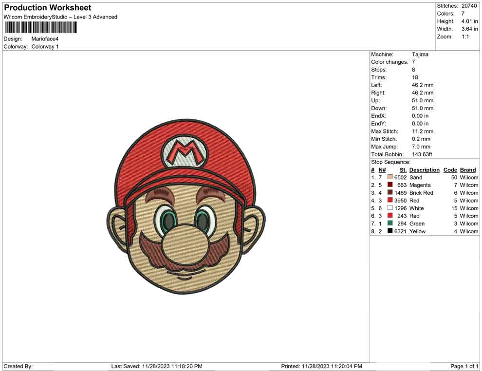 Mario Face