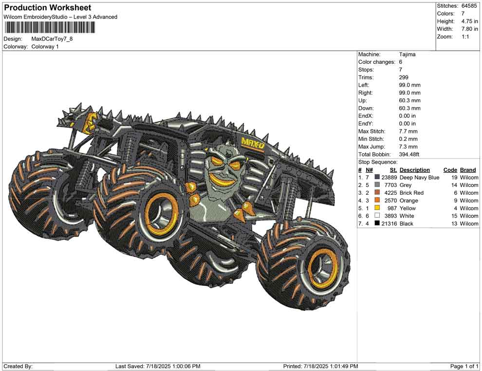 Max D Car Toy