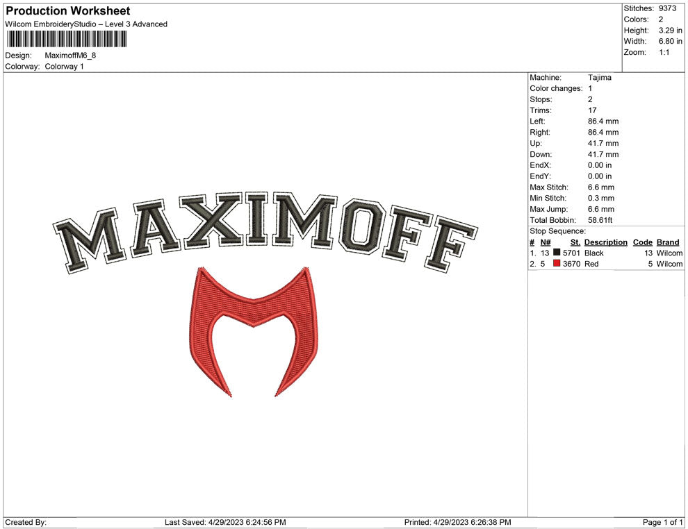Maximoff M