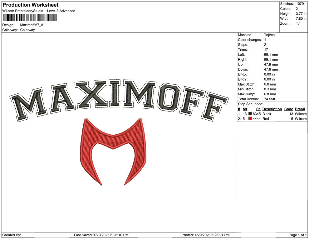 Maximoff M