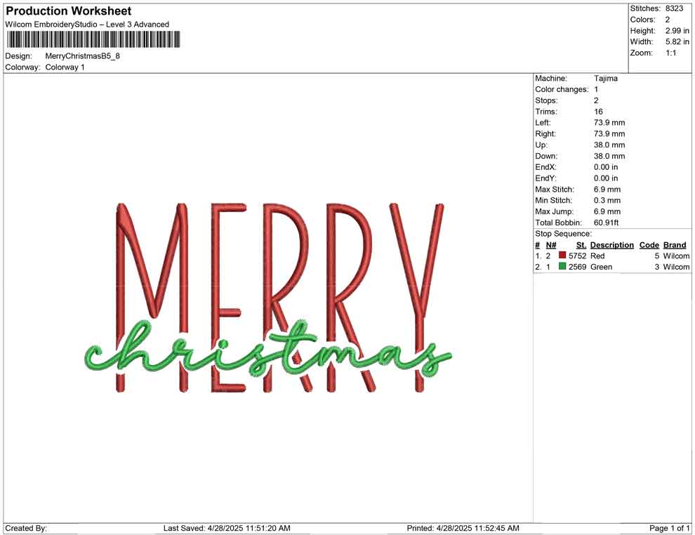 Merry Christmas B