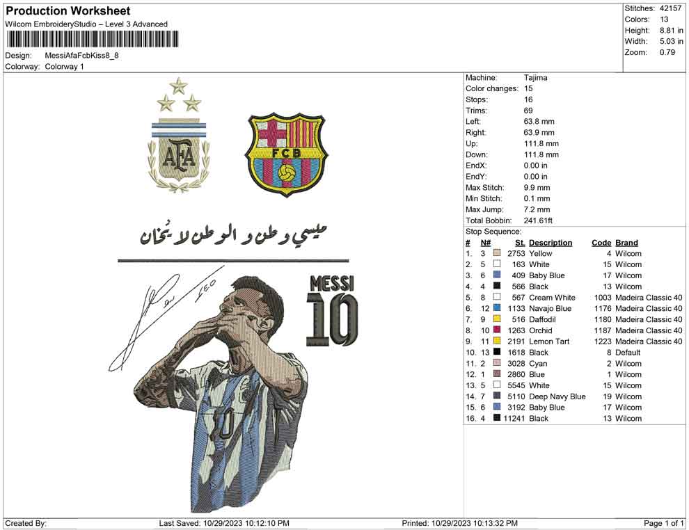 messi Afa fcb kiss
