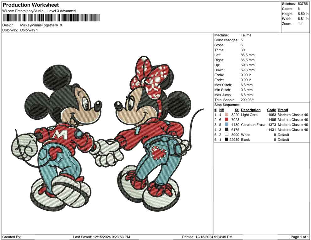Mickey Minnie Together
