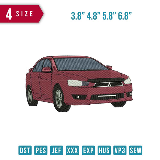 Mtsubishi Lancer red