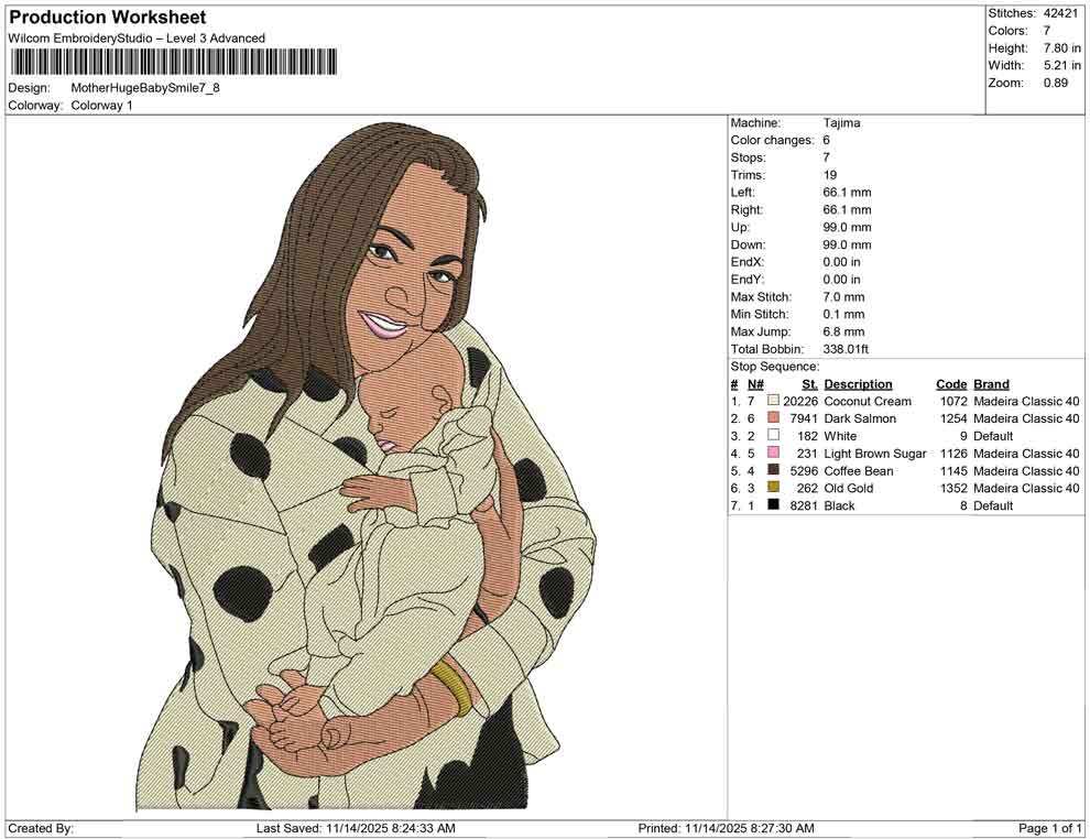 Mother Huge Baby Smile