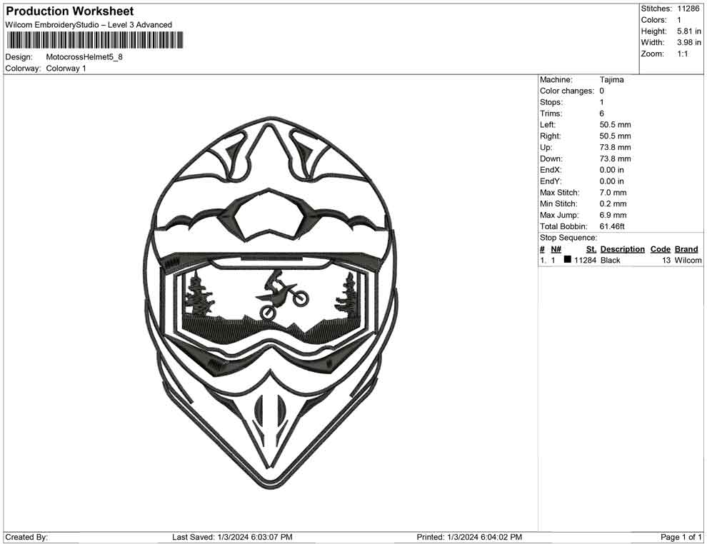 Motocross Helmet