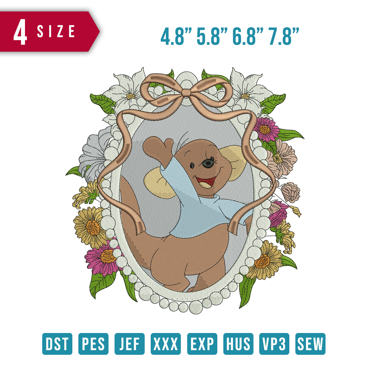 Mouse Ribbon Frame