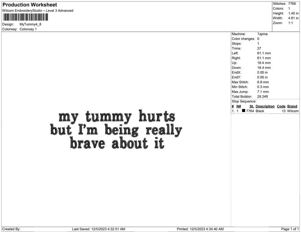 My tummy