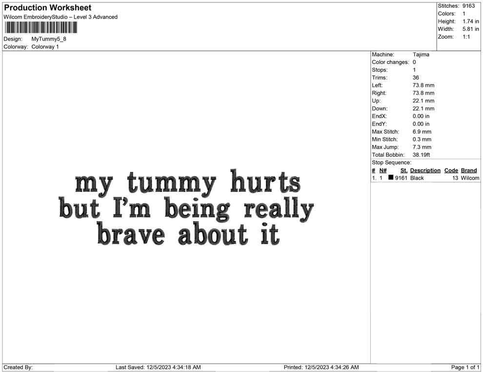My tummy