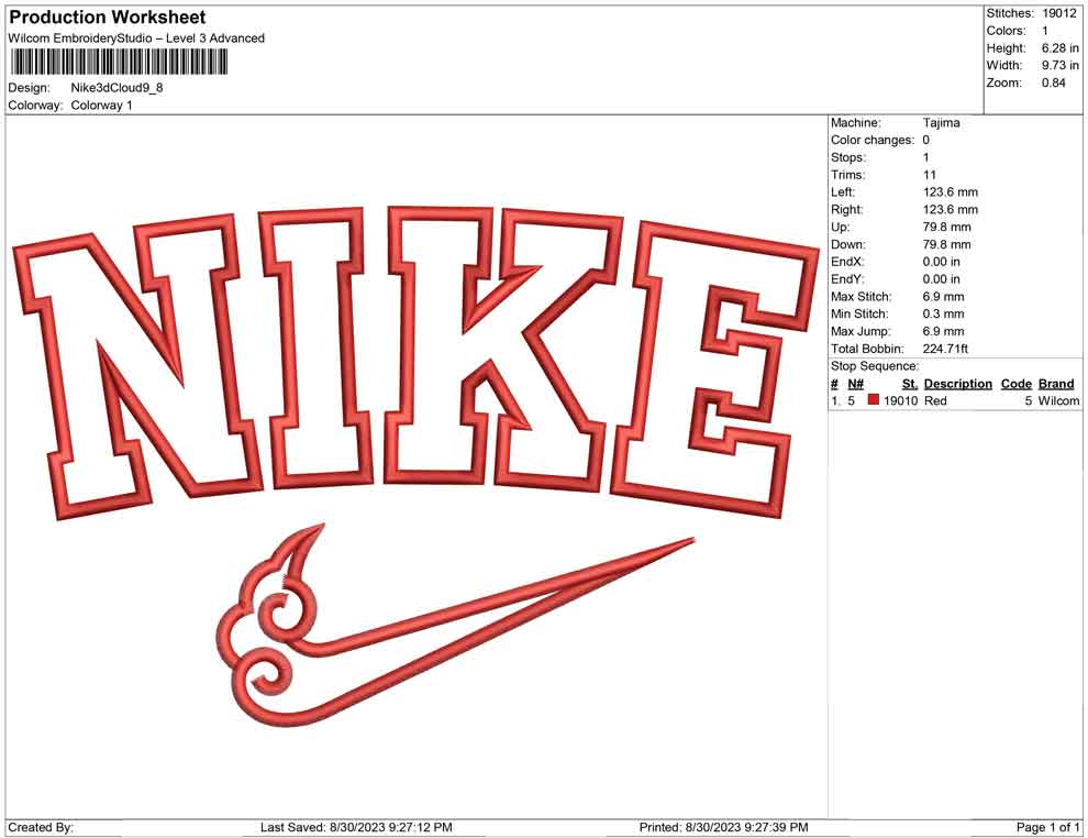 Nike 3d Cloud