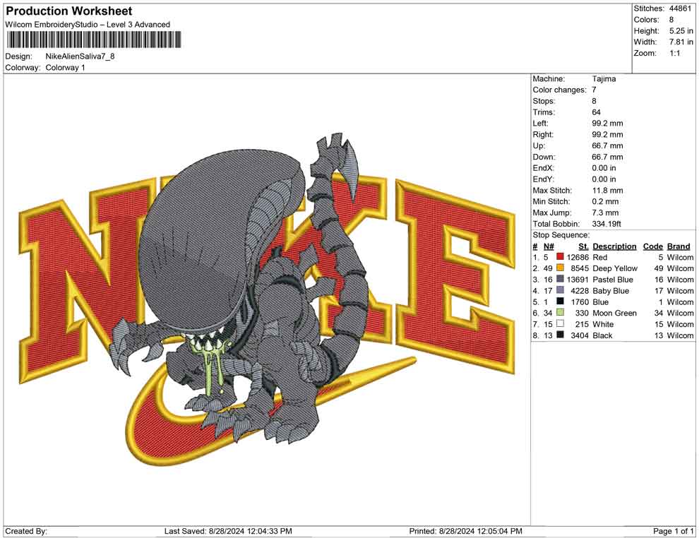 Nike Alien Saliva