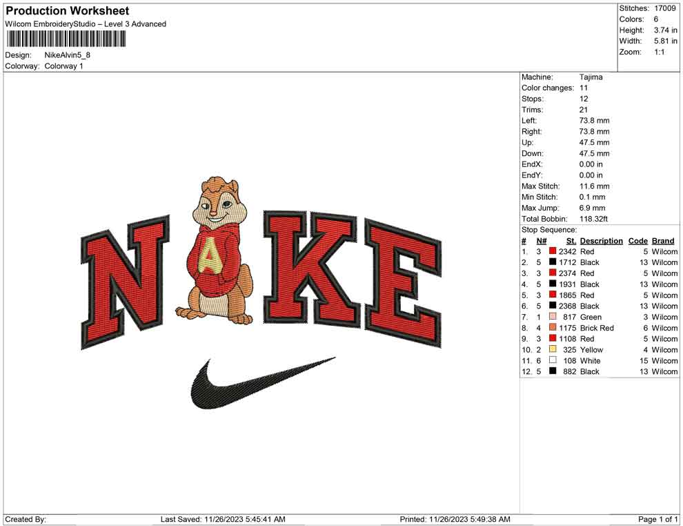 Nike Alvin
