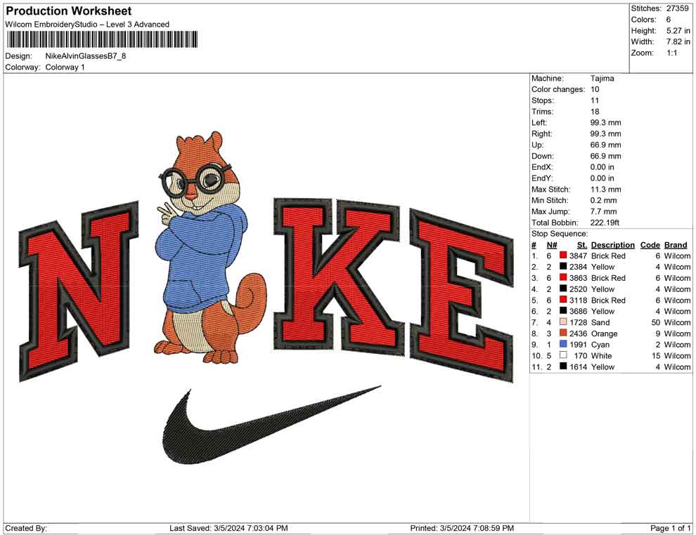 NIke Alvin Glasses B