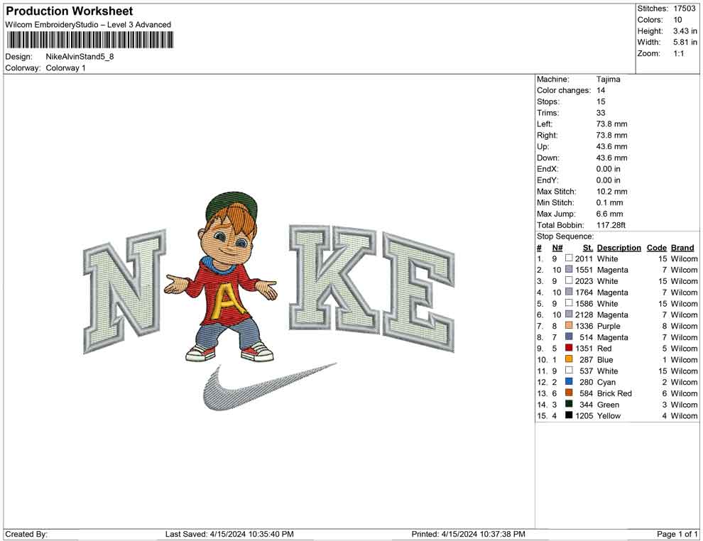 Nike Alvin Stand
